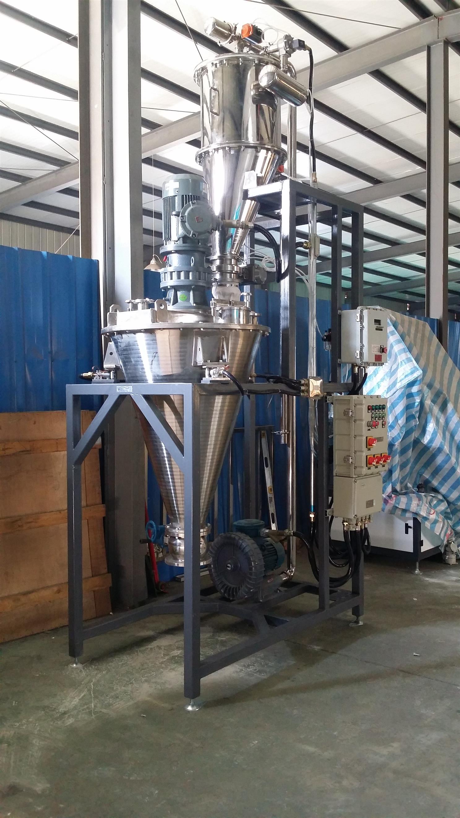 真空粉末自動上料機粉體氣力輸送系統全程無塵